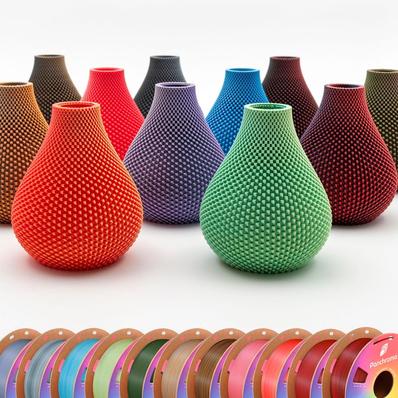 polymaker Panchroma Dual Color Matte PLA Filament, Matte Mixed Berries (Red-Dark Blue) 1.75mm 3D Printing Filament, 3D Printer PLA Filament, Fit Most FDM 3D Printers, 1kg Spool (2.2lb) - Image 5